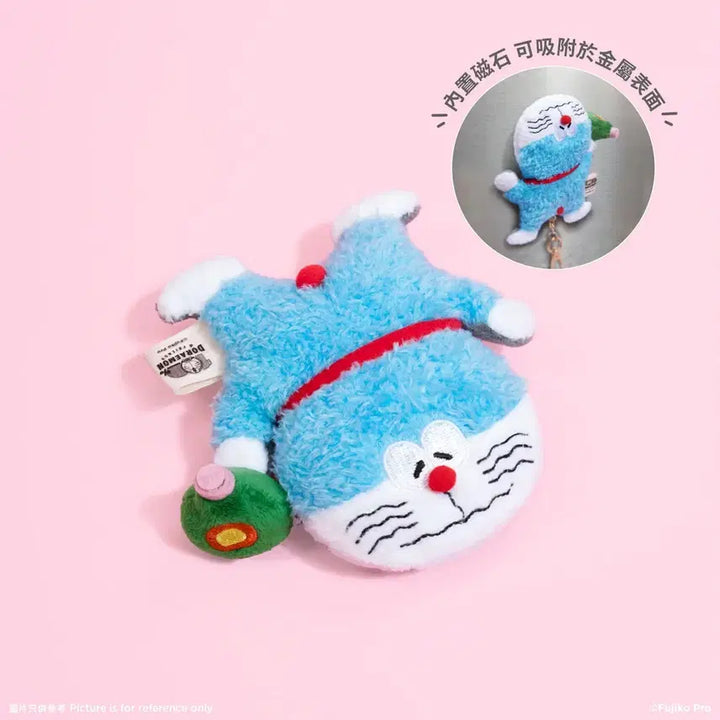 [BUNJANG] 100% Doraemon Hong Kong Limited Magnet Keychain / 100%도라에몽 홍콩 한정 납작 인형 자석 키링 키체인