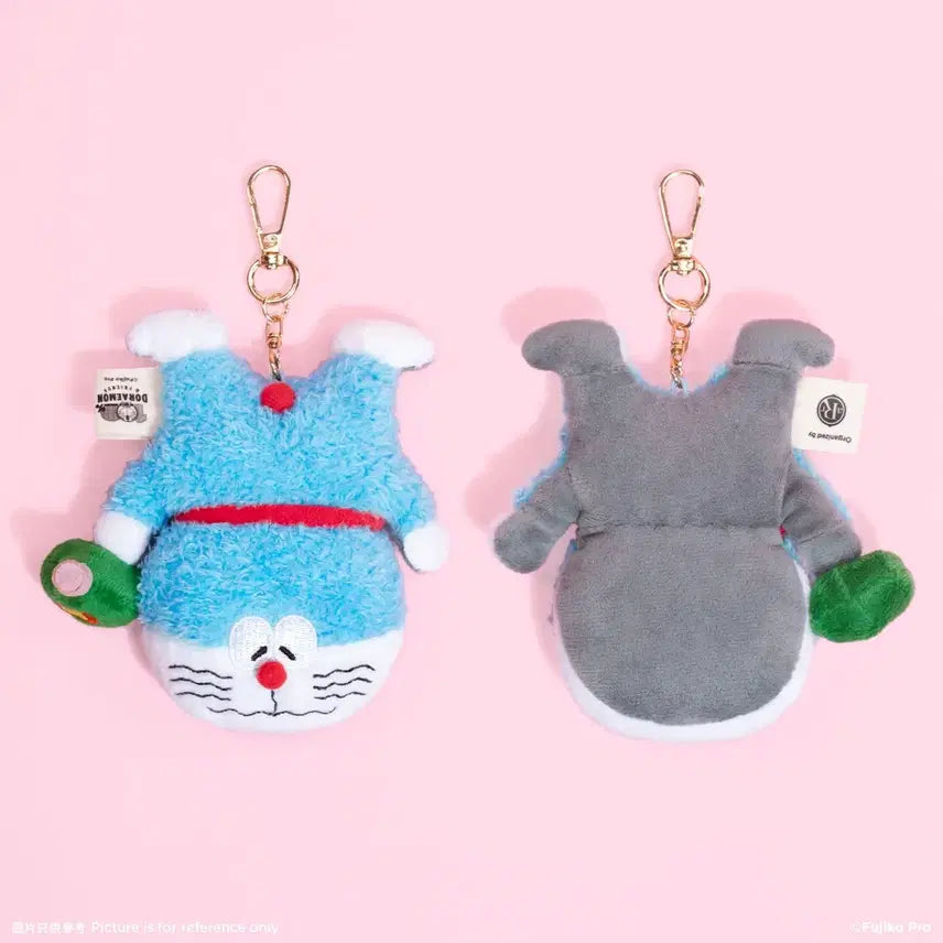[BUNJANG] 100% Doraemon Hong Kong Limited Magnet Keychain / 100%도라에몽 홍콩 한정 납작 인형 자석 키링 키체인
