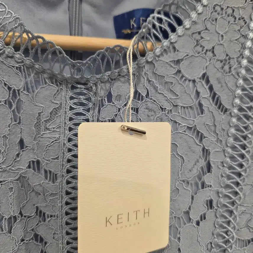 [BUNJANG] Keith Lace Dress Sky Blue / KEITH 키이스 레이스 원피스 하늘