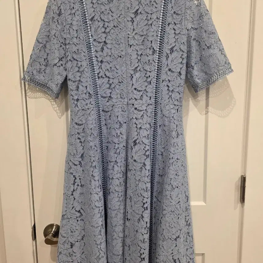 [BUNJANG] Keith Lace Dress Sky Blue / KEITH 키이스 레이스 원피스 하늘