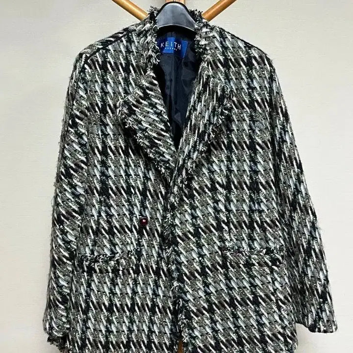 [BUNJANG] KEITH Tweed Jacket &amp; Skirt Set / KEITH 키이스 트위드 세트 100만원대 새상품
