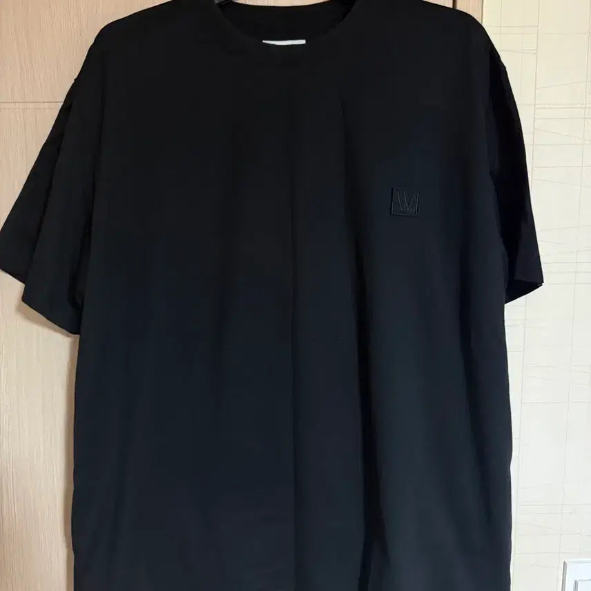 [BUNJANG] Wooyoungmi 23SS Frame Logo Short Sleeve T-shirt / [52] 우영미 23SS 프레임 백로고 반팔티