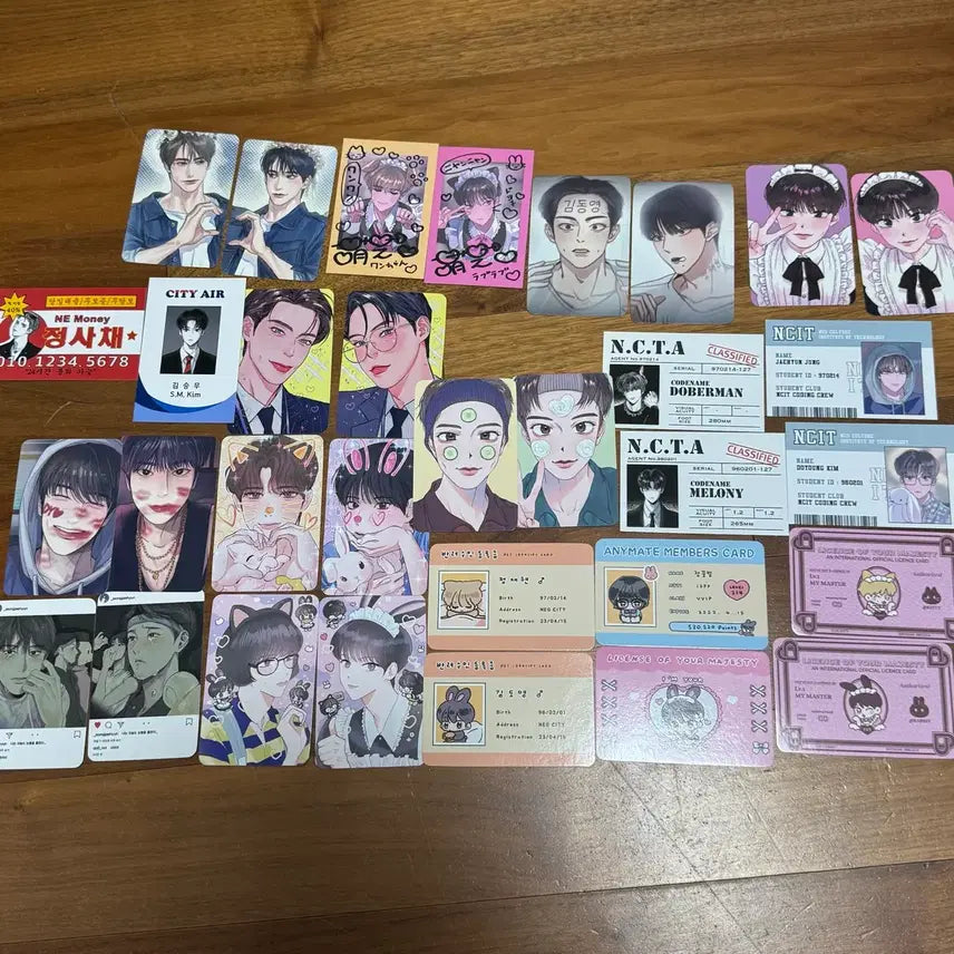 [BUNJANG] Jaehyun Doyoung Trading Card Full Set / 재도온4 재도 재현 도영 트레카 포카 풀세트 양도