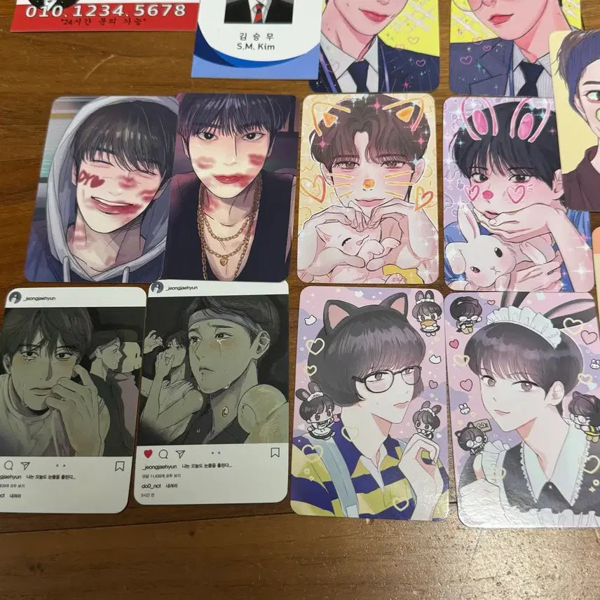 [BUNJANG] Jaehyun Doyoung Trading Card Full Set / 재도온4 재도 재현 도영 트레카 포카 풀세트 양도