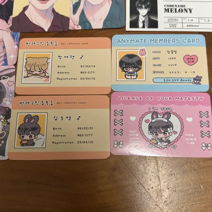 [BUNJANG] Jaehyun Doyoung Trading Card Full Set / 재도온4 재도 재현 도영 트레카 포카 풀세트 양도