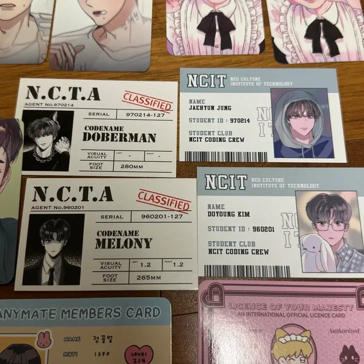 [BUNJANG] Jaehyun Doyoung Trading Card Full Set / 재도온4 재도 재현 도영 트레카 포카 풀세트 양도