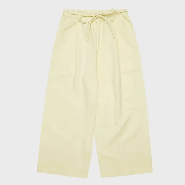 [BUNJANG] UNION GARMENTS Balloon Fit Sweatpants Cream L / 유니온 발란트 벌룬핏 스웻팬츠 크림색 L 사이즈