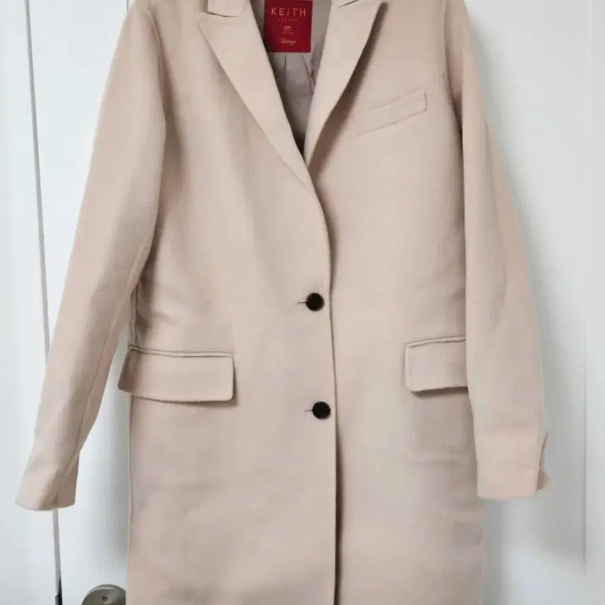 [BUNJANG] KEITH Cashmere Coat / KEITH 키이스 딸기우유 캐시미어 코트