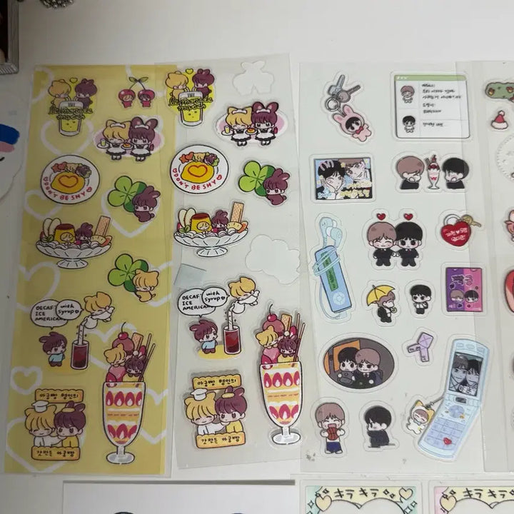 [BUNJANG] Jaehyun Doyoung Catherine Sticker Bundle / 재도 재현 도영 개서린 캐서린 스티커 양도