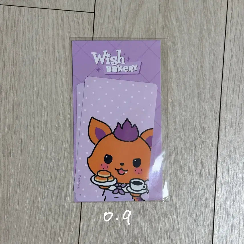 [BUNJANG] NCT WISH Bakery Si-on Photocard Sticker / 엔시티 위시 베이커리 팝업 시오닝 카드스티커