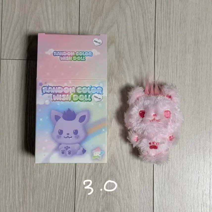 [BUNJANG] NCT WISH Sioning Color Pop-Up Color Doll Wish Doll / 엔시티 위시 핑크 시오닝 컬러 팝업 컬러돌 위시돌