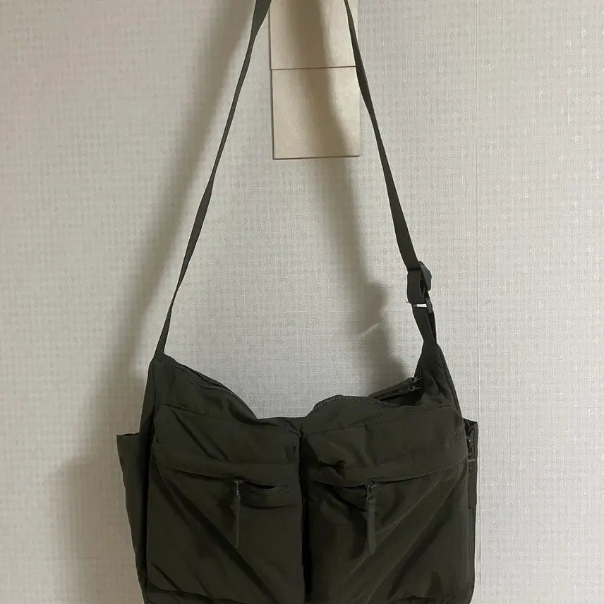 [BUNJANG] Fabric Crossbody Bag / 크로스 백