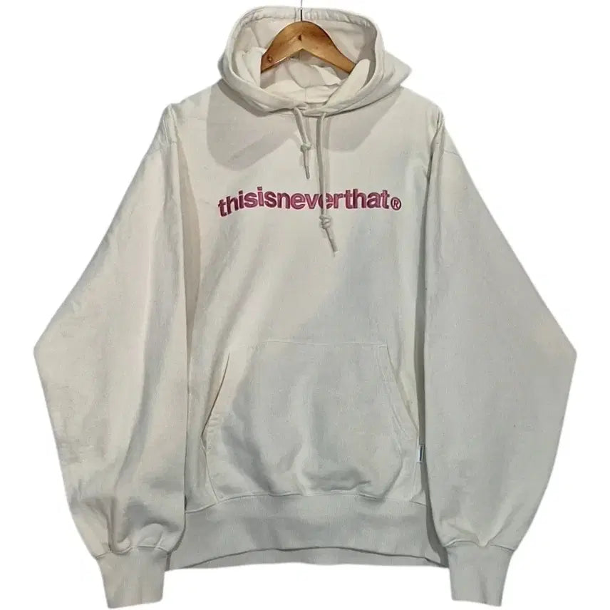 [BUNJANG] Thisisneverthat Lettering Hoodie XL / [XL]디스이즈네버댓 레터링 후드티(만원샵)