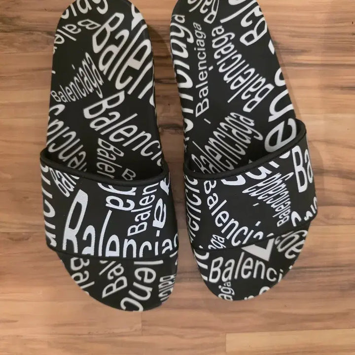 [SOLD OUT] 발렌시아가 여성 슬리퍼 블랙