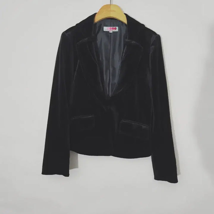 [BUNJANG] Hong Sung Wan Black Velvet Jacket / 고급하이브랜드홍성완!heng song wah 블랙 벨벳 자켓