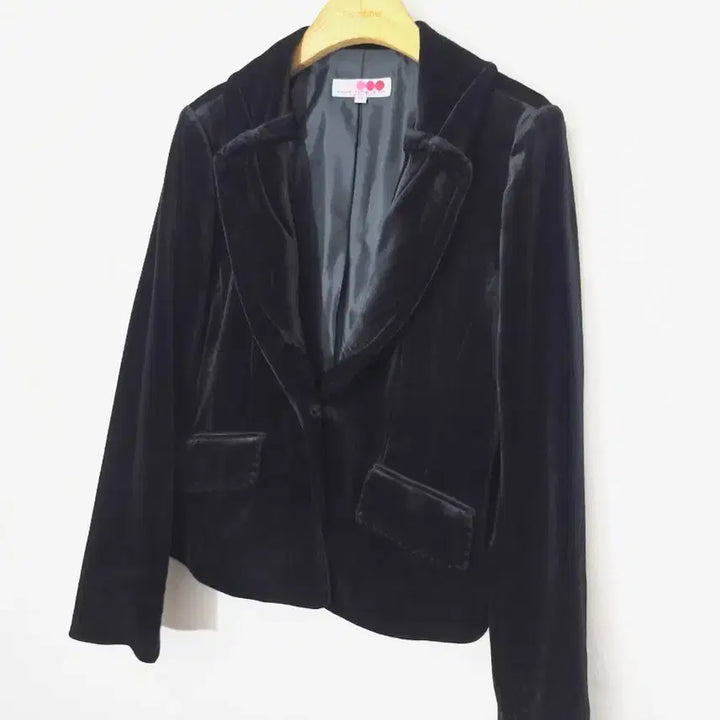 [BUNJANG] Hong Sung Wan Black Velvet Jacket / 고급하이브랜드홍성완!heng song wah 블랙 벨벳 자켓