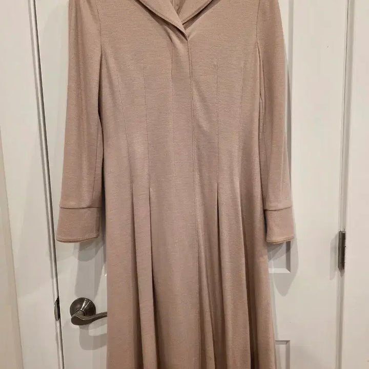 [BUNJANG] KEITH Beige Wool Suit Dress with Belt / KEITH 키이스 베이지 정장 원피스
