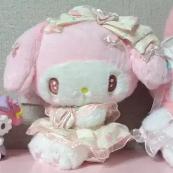 [BUNJANG] Sanrio My Melody Dollie Rose Mascot / (특별할인!)산리오 정품 마이멜로디 돌리로즈 마스코트