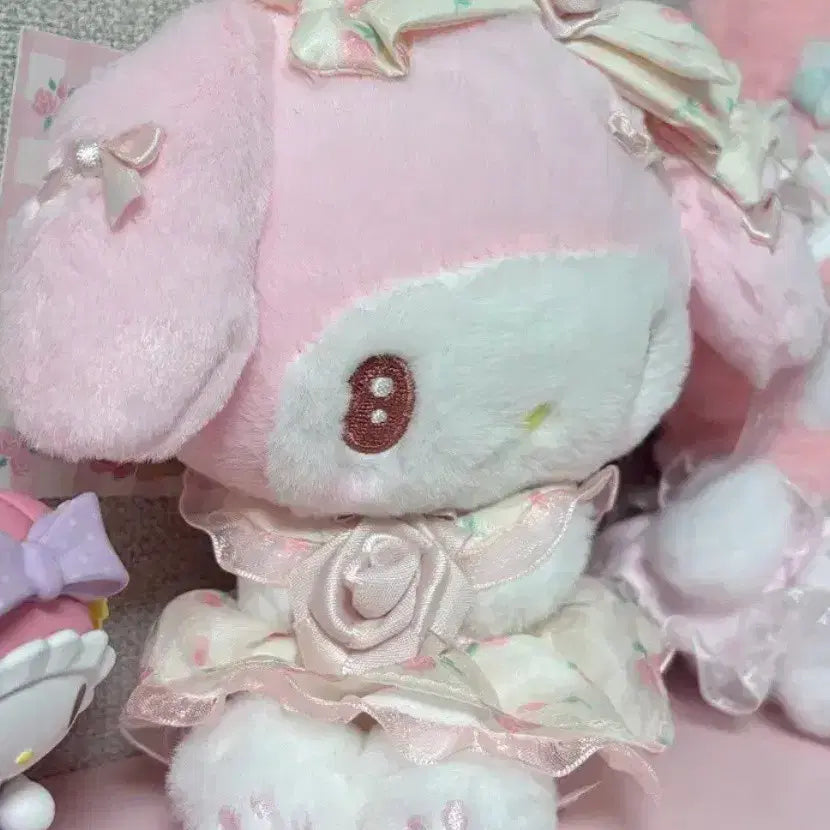 [BUNJANG] Sanrio My Melody Dollie Rose Mascot / (특별할인!)산리오 정품 마이멜로디 돌리로즈 마스코트