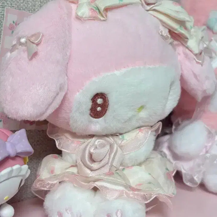 [BUNJANG] Sanrio My Melody Dollie Rose Mascot / (특별할인!)산리오 정품 마이멜로디 돌리로즈 마스코트