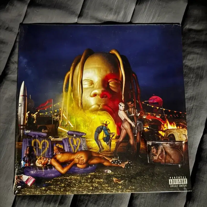 [BUNJANG] Travis Scott Astroworld Night Version Vinyl LP / 트래비스 스캇 ASTROWORLD LP 바이닐 앨범 나이트 버전 팝니다