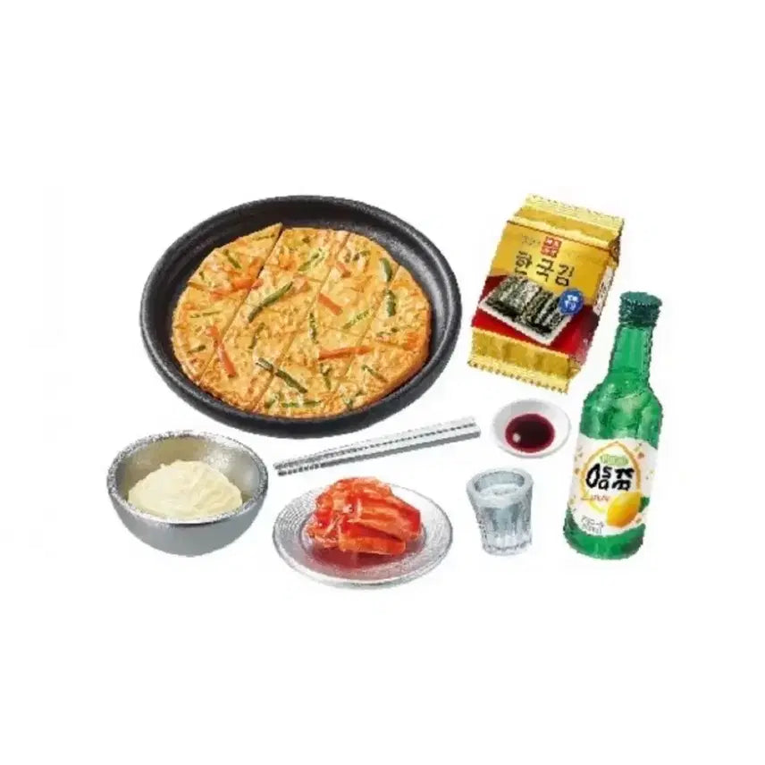 [BUNJANG] Re-Ment Korean Food Stall Night Miniature Figure 01 / 리멘트 식완 푸치샘플 한국 포장마차의 밤 미니어쳐 피규어 1번