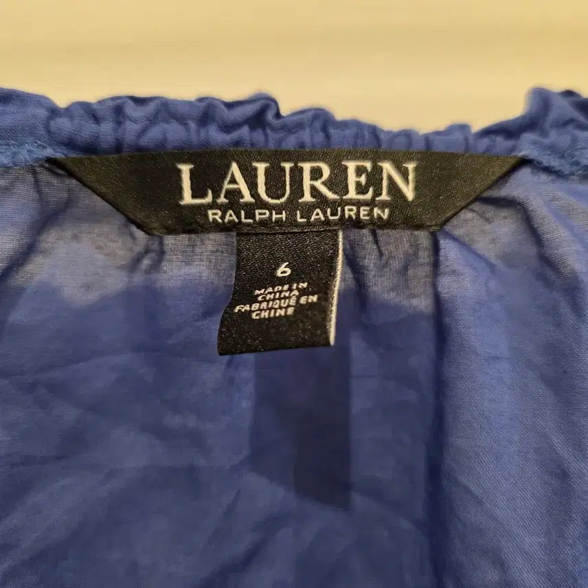 [BUNJANG] Ralph Lauren Royal Blue Dress / 로렌바이랄프로렌 로얄블루 원피스