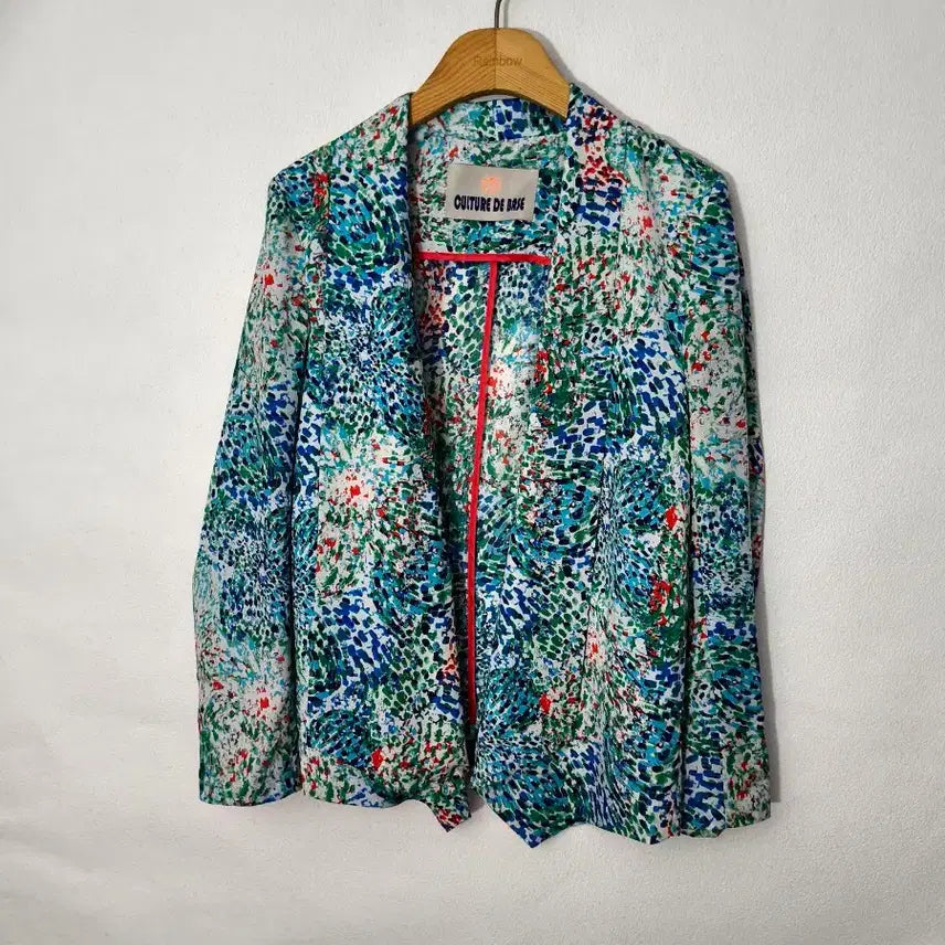 [SOLD OUT] 새제품!CULTURE DE BASE 패턴 블레이저