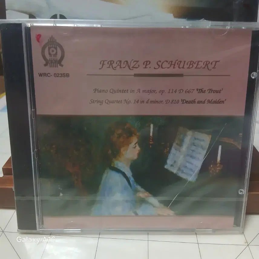 [BUNJANG] Schubert Trout / Death and Maiden WRC-023SB CD (Sealed) / 미개봉 슈베르트 송어/죽음과 소녀 WRC-023SB CD