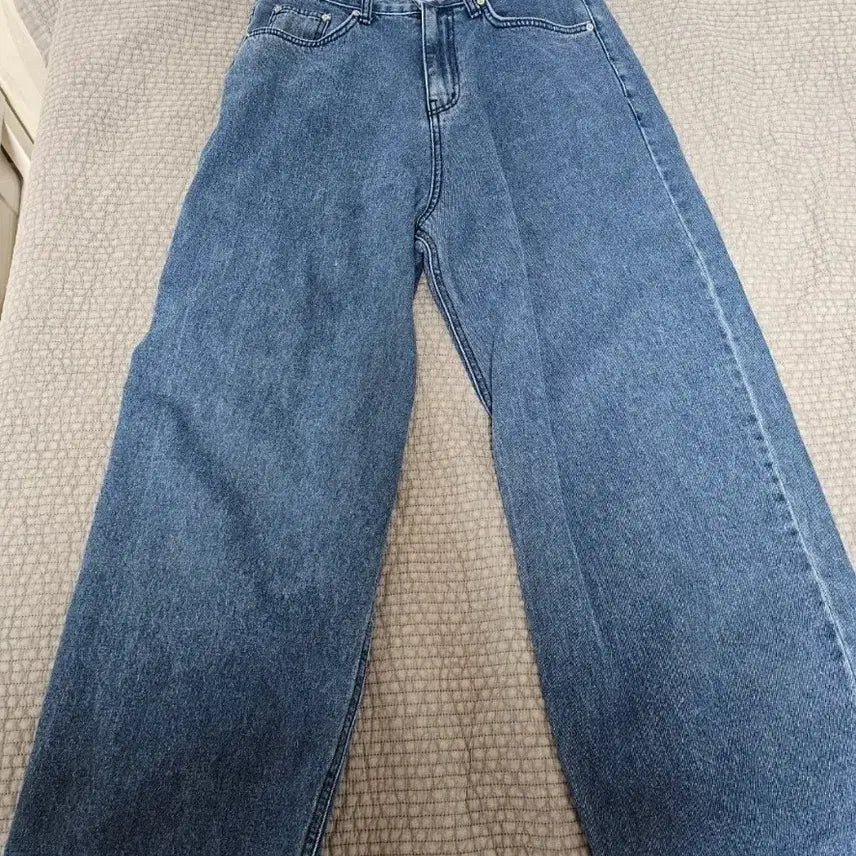 [BUNJANG] Reply Pake Amaz Flow Wide Denim / 리플라이퍼키 어메이즈 플로우 와이드 데님 팝니다.