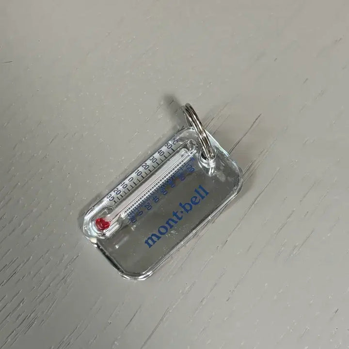 [BUNJANG] Montbell Mirror Thermometer Keychain / 몽벨 미러 온도계 키링