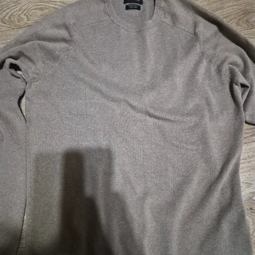 [BUNJANG] Massimo Dutti Extra Fine Cotton Knit Sweater Beige M / 마시모두띠 엑스트라파인 코튼 니트 (M사이즈/베이지)