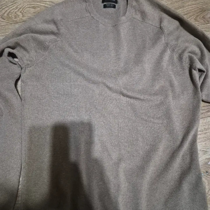 [BUNJANG] Massimo Dutti Extra Fine Cotton Knit Sweater Beige M / 마시모두띠 엑스트라파인 코튼 니트 (M사이즈/베이지)
