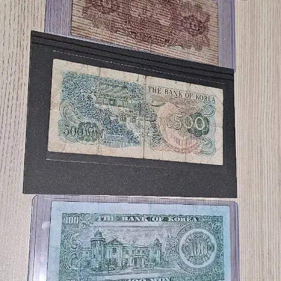 [BUNJANG] Bank of Korea Issued Old Banknote Collection Set (5 Types) / 한국은행 발행 구지폐 컬렉션 5종 일괄