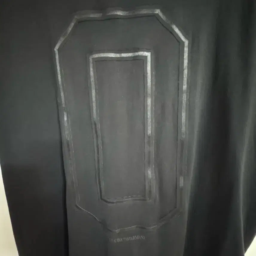 [BUNJANG] Emporio Armani Black Logo T-shirt / (상태좋아요) 엠포리오 아르마니 블랙 로고 티셔츠(XL,105-110)
