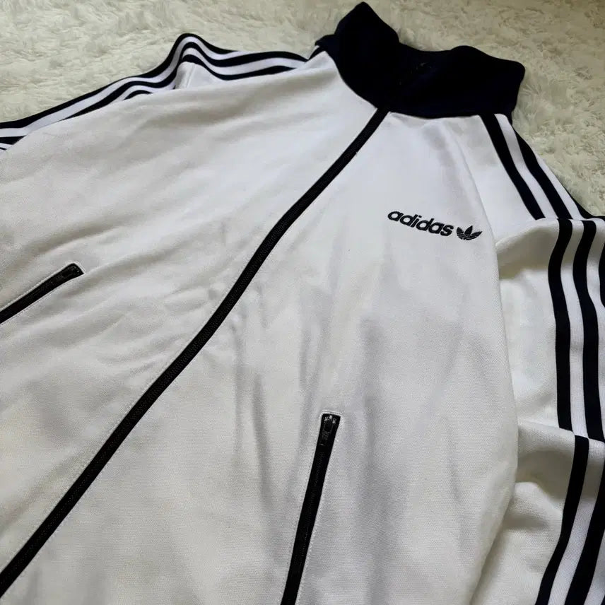 [BUNJANG] Adidas Beckenbauer Navy White Track Jacket / [인기] 아디다스 져지 베켄바우어 네이비 화이트 XS