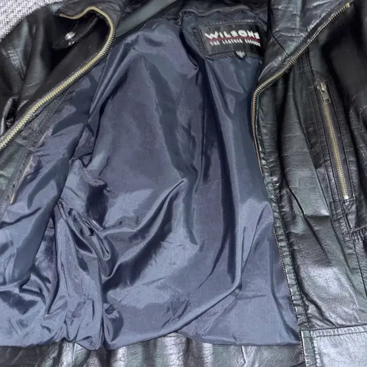 [BUNJANG] Vintage Wilson Leather Jacket / 빈티지 윌슨레더 자켓