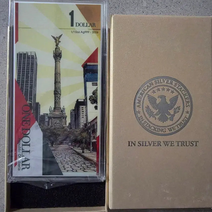 [BUNJANG] American Silver Stacker 1 Dollar Silver Coin / American Silver Stacker 1달러 은지폐