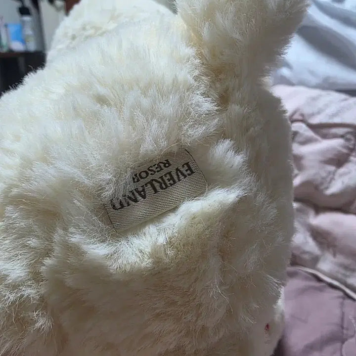 [BUNJANG] Alpaca Plush Doll Set (Large/Small) / 알파카 인형 세트 화이트 (대/소)
