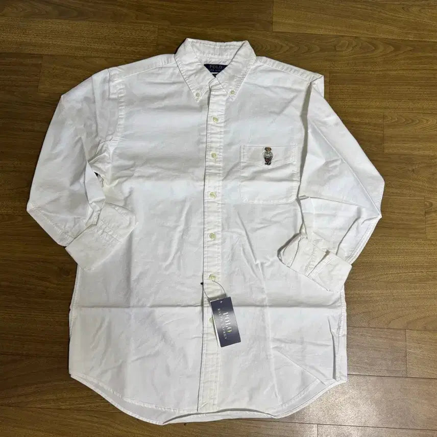 [BUNJANG] Polo Ralph Lauren Oxford Shirt White (Classic Fit) / 폴로 베어 옥스포드 셔츠 화이트(클래식핏)