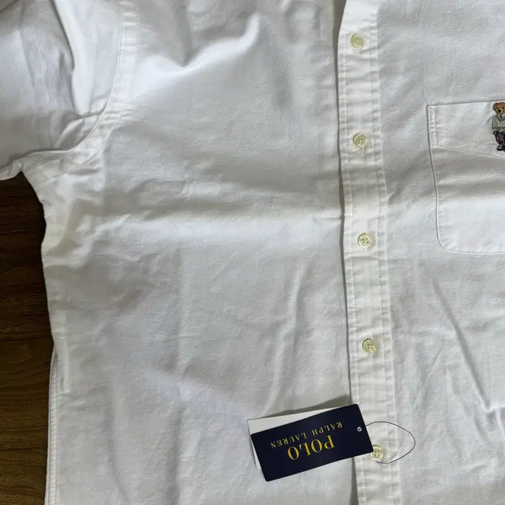[BUNJANG] Polo Ralph Lauren Oxford Shirt White (Classic Fit) / 폴로 베어 옥스포드 셔츠 화이트(클래식핏)
