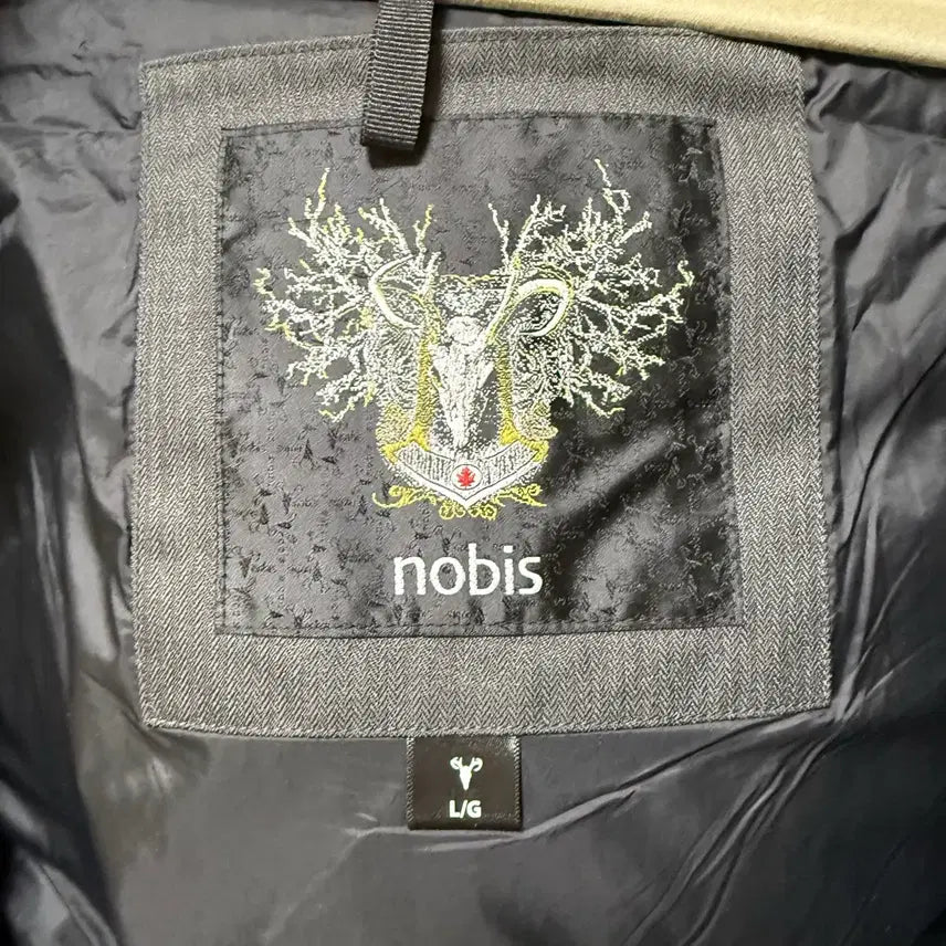 [BUNJANG] Nobis Yatesy Steel Gray Long Down Padded Jacket / 노비스 야테시 다운패딩 스틸 그레이 롱패딩