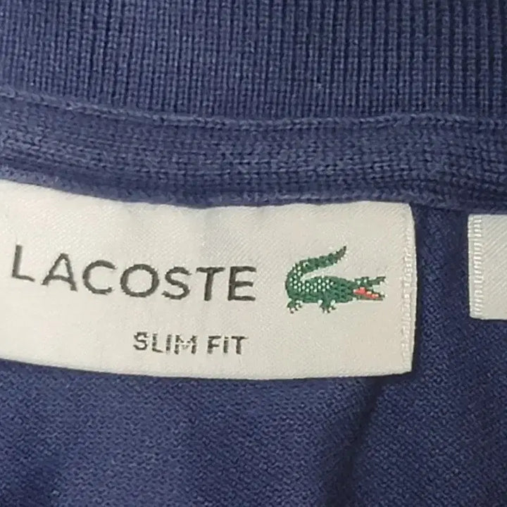 [BUNJANG] Lacoste Slim Fit Polo Shirt / (US S,95)라코스테 슬림핏 카라넥 반팔티셔츠 판매합니다