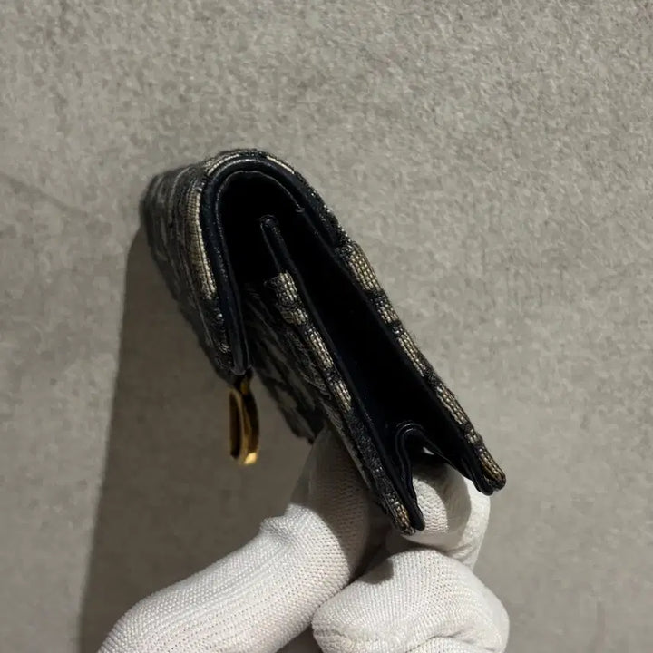 [BUNJANG] Dior Oblique Saddle Flap Card Wallet / [ OS ] 디올 오블리크 새들 플랩 카드지갑