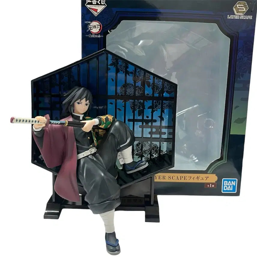 [BUNJANG] Kimetsu no Yaiba Giyu Tomioka Figure / 제일복권 귀멸의 칼날 C상 기유 병풍 피규어