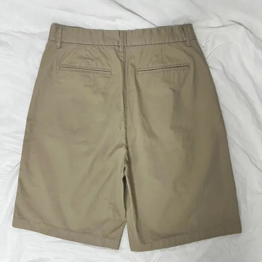 [SOLD OUT] [세탁완료] 무신사 스탠다드 베이지 반바지 32
