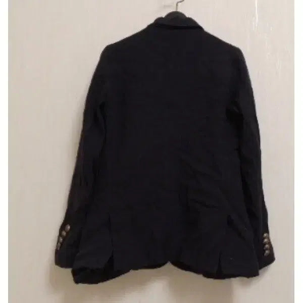 [BUNJANG] Embroidered Gold Navy Jacket / 골드자수 장식 멋진 피트한 곤색 쟈켓 / 반품 43cm