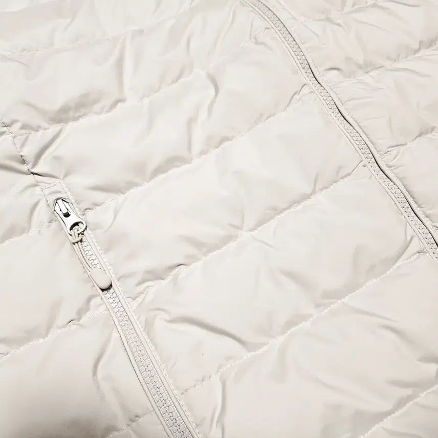 [BUNJANG] Giordano Lightweight Padded Jumper Ivory XL / 지오다노 경량 패딩 점퍼 아이보리 XL