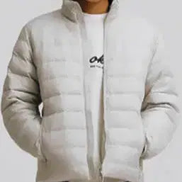 [BUNJANG] Giordano Lightweight Padded Jumper Ivory XL / 지오다노 경량 패딩 점퍼 아이보리 XL