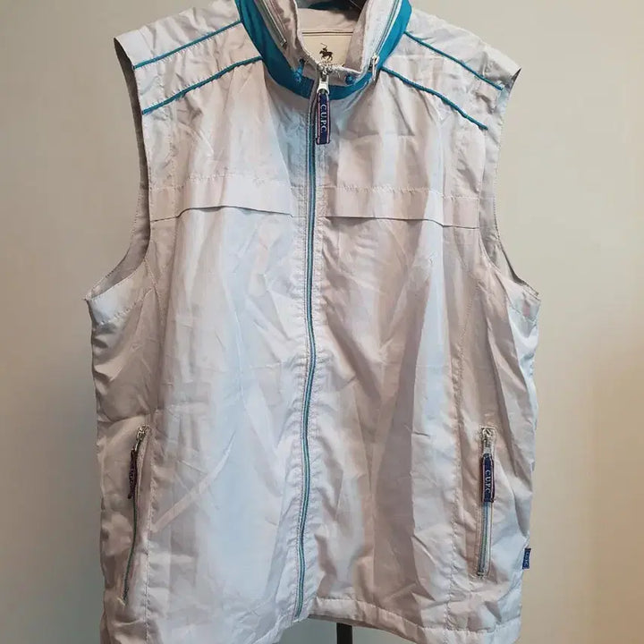 [SOLD OUT] 그레이블루 남성 바람막이 조끼 L